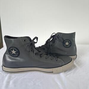 Converse Chuck Taylor All Star Men's Rubbe Rain High Top Sneakers Gray - 11.5